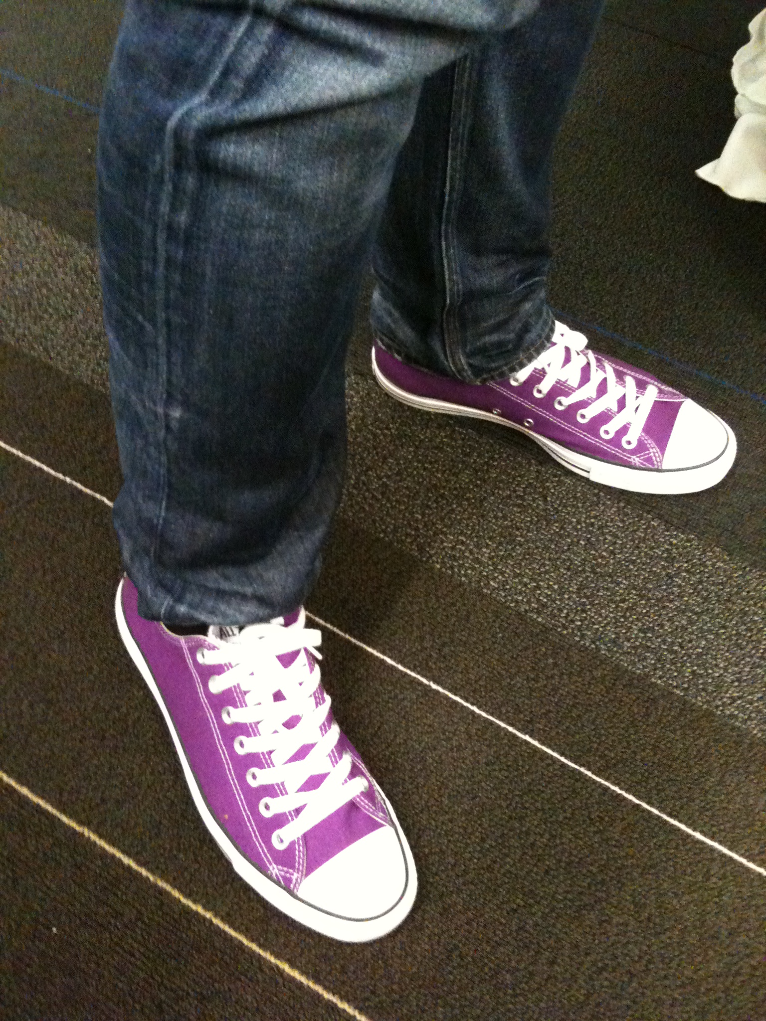 purple converse mens shoes